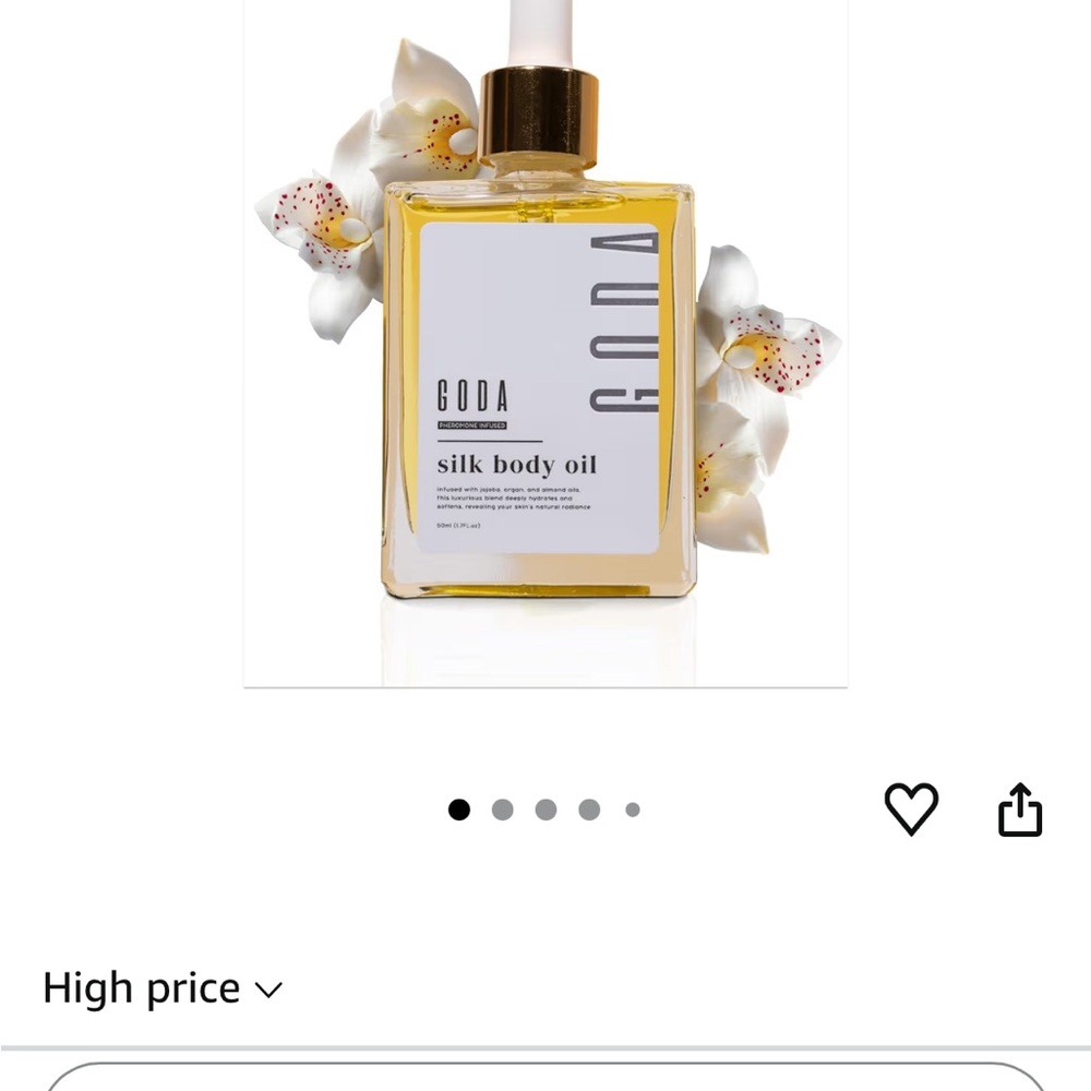 Silk Body Oil - Elegant Gold